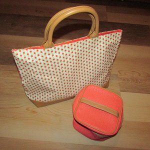 Estée Lauder 2pc Tote & Train Case